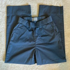 Everlane wide leg pant. Size: 6. Color: grey blue. EUC. SF home.
